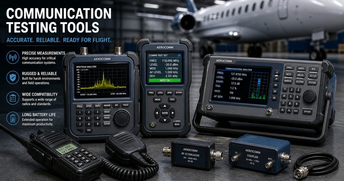 Comm Testing Tools & Adapters