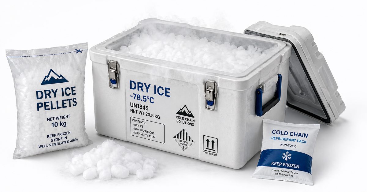 Dry Ice Packing & Cold Chain Supplies